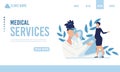 Landing Page Offering Medical Service for Pregnant