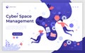 Flat Landing Page Template