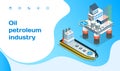Oil petroleum industry, ship offshore delivery, oil transportation, industrial factory, website