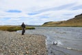 Landing the seatrout