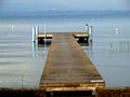 The landing stage Royalty Free Stock Photo