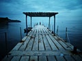 Landing Stage in Izola, Slowenia