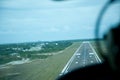 Landing strip Royalty Free Stock Photo