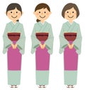 Japanese hotel,Room attendants