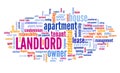 Landlord graphics Royalty Free Stock Photo