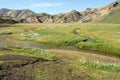 Landmannalaugar hills great panorama, Iceland