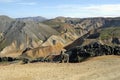 Landmannalaugar hills great panorama, Iceland