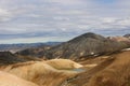 Landmannalaugar trek. Royalty Free Stock Photo