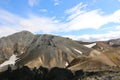 Landmannalaugar trek. Royalty Free Stock Photo