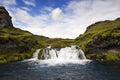 Landmannalaugar Waterfall