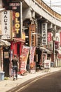 Landmark Ameyoko market is an open-air market in the Taito Ward of Tokyo, Japan, located next to