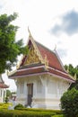 Landmark of Buddhist temple at Wat Yai Phitsanulok, Thailand. Royalty Free Stock Photo
