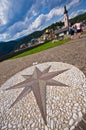 Landmark in Castelrotto, Italy Royalty Free Stock Photo