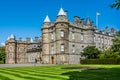 Landmark of Edinburgh - Holyrood Palace Royalty Free Stock Photo