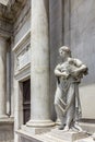 Landmark Gothic church facade of Saint Francis. Porto Royalty Free Stock Photo