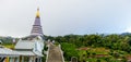 Landmark landscape pagoda Noppamethanedol & Noppapol Phumsiri in