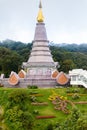 Landmark landscape pagoda Noppamethanedol & Noppapol Phumsiri in