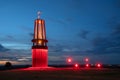 Landmark Mine Lamp, Moers, Germany Royalty Free Stock Photo