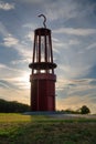 Landmark Mine Lamp, Moers, Germany Royalty Free Stock Photo