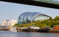 The Sage Viewed from Beneath the Tyne Bridge Royalty Free Stock Photo