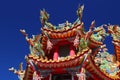 Landmark of Taiwan - temple in Shizhuo Royalty Free Stock Photo