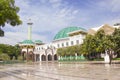Landmark of Taqwa Mosque in Metro City, Lampung, Indonesia.