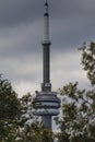 Landmark tower of Toronto Royalty Free Stock Photo