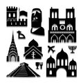 Landmark travel icon great for any use. Vector EPS10.