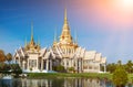 Landmark wat thai Temple at Wat None in Nakhon Ratchasima province.