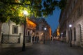 Landmarks of Bucharest. Stavropoleos Monastery in the Old Town