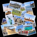 Landmarks collage Royalty Free Stock Photo