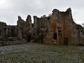 Landmarks of Cumbria - Brougham Castle Royalty Free Stock Photo