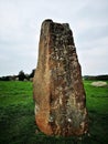 Landmarks of Cumbria - Long Meg and Her Daughters Royalty Free Stock Photo