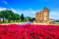 Landmarks of Cyprus,ruin of Sant John church in Famagusta. Royalty Free Stock Photo