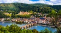 Landmarks of Germany ,Heidelberg medieval town.