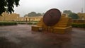 Landmarks of India - Jantar Mantar- Observatory in Jaipur Royalty Free Stock Photo