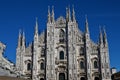 Landmarks of Italy - Milan Royalty Free Stock Photo