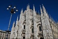 Landmarks of Italy - Milan Royalty Free Stock Photo