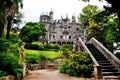 Landmarks of Portugal. Palace Quinta da Regaleira in Sintra