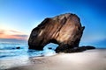 Landmarks Portugal. A view of a Praia do Guincho, Algarve region, Portugal