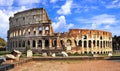 Landmarks of Rome - Colosseum, Italy Royalty Free Stock Photo