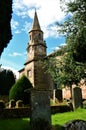 Landmarks of Scotland - Duns Church Royalty Free Stock Photo