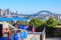 Landmarks of Sydney harbor, Australia, from Taronga Zoo