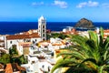 Landmarks of Tenerife- old colonial town Garachico. Canary island
