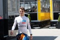 Lando Norris F1 racing driver portrait