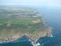 Lands End coastline Royalty Free Stock Photo