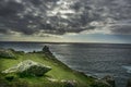 Lands end coastline rocks Royalty Free Stock Photo