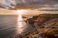 Lands End Cornwall Uk Royalty Free Stock Photo