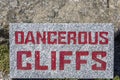 Dangerous Cliffs Royalty Free Stock Photo