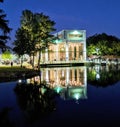 Lands Falls Comal River New Braunfels Texas hall Royalty Free Stock Photo